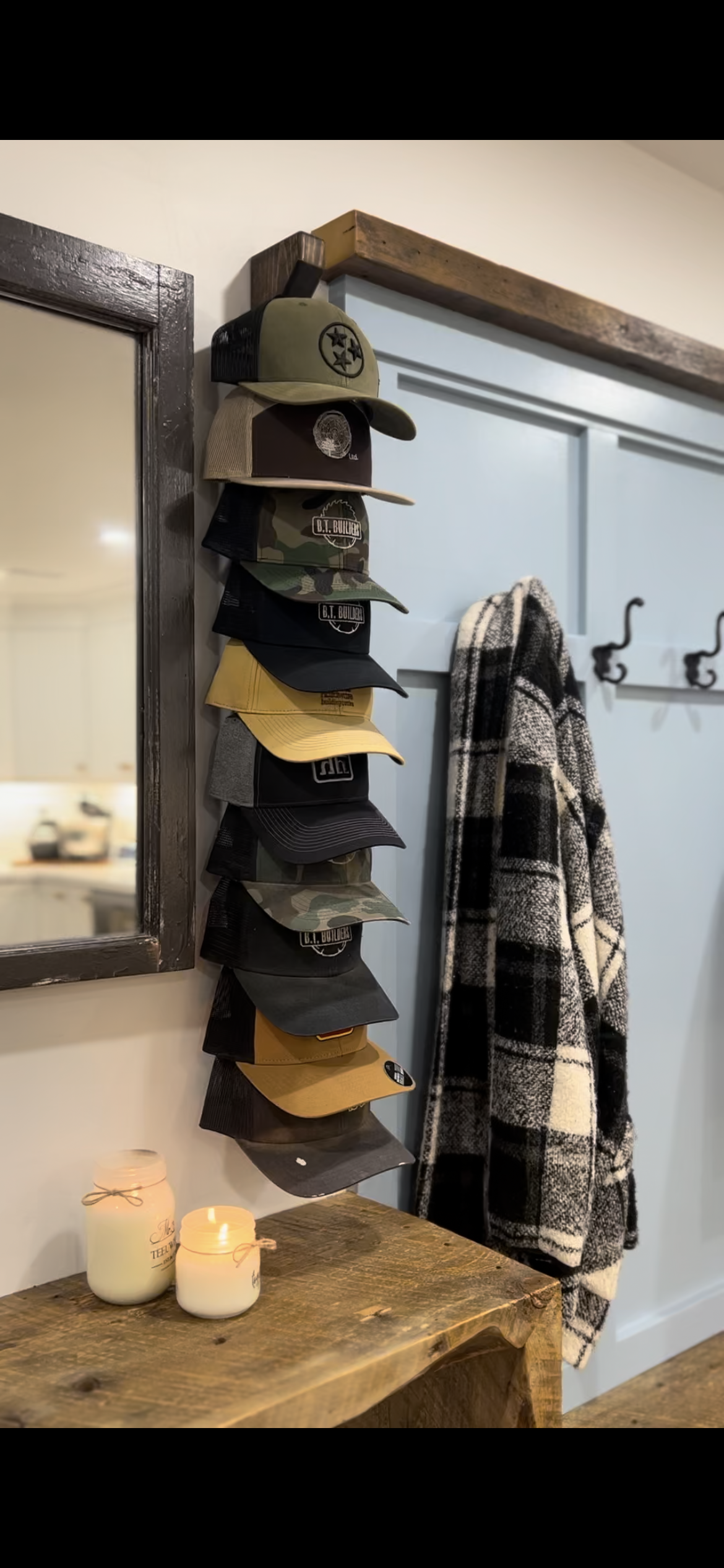 10 Hat Rack – Lotis Wood Creations - Main Image